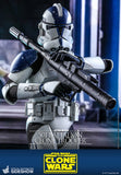 Hot Toys Star Wars The Clone Wars Clone Troopers 501st Battalion Clone Trooper 1/6 Scale 12" Collectible Figure