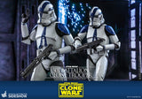 Hot Toys Star Wars The Clone Wars Clone Troopers 501st Battalion Clone Trooper 1/6 Scale 12" Collectible Figure