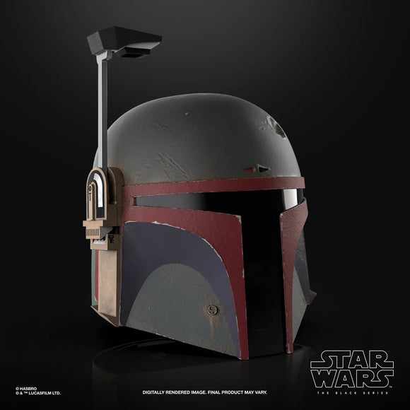 Hasbro Star Wars The Black Series Boba Fett (Re-Armored) Premium Electronic Helmet Prop Replica