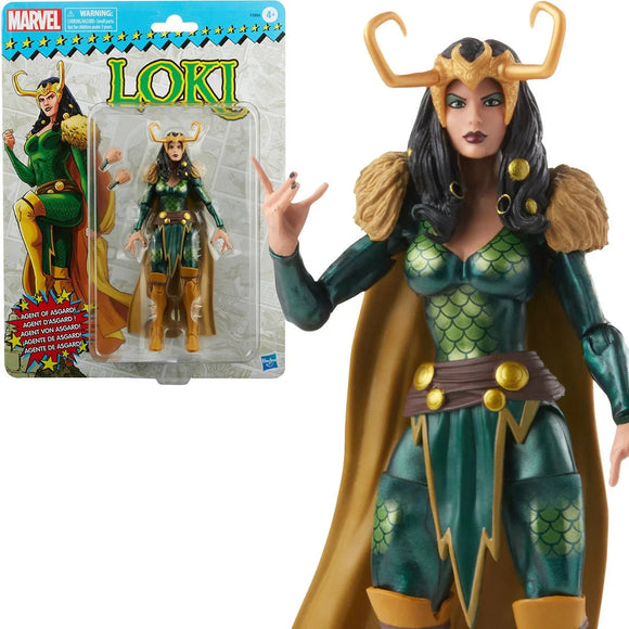 Hasbro Marvel Legends Agent of Asgard Retro Loki 6-Inch Action Figure