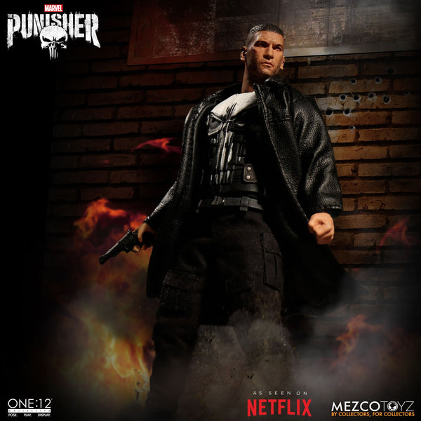 Mezco Toyz One:12 Collective Marvel Comics Punisher 1/12 Scale 6