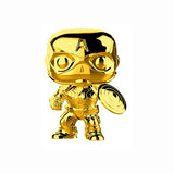 Funko Pop Marvel Studios 10th Anniversary Captain America (Gold Chrome) Figure