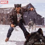 Mezco Toyz One:12 Collective Marvel Comics Logan Wolverine 1/12 Scale 6" Action Figure