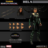 Mezco Toyz One:12 Collective Marvel Comics Thor Ragnarok Hela 1/12 Scale Action Figure