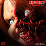 Mezco Toyz Child's Play 3 Designer Series Talking Pizza Face Chucky Mega Size 15" Figure