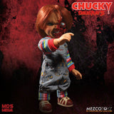 Mezco Toyz Child's Play 3 Designer Series Talking Pizza Face Chucky Mega Size 15" Figure