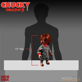Mezco Toyz Child's Play 3 Designer Series Talking Pizza Face Chucky Mega Size 15" Figure