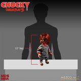 Mezco Toyz Child's Play 3 Designer Series Talking Pizza Face Chucky Mega Size 15" Figure