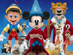 Super7 Disney Classic Animation ULTIMATES Wave 1 - Set of 3 Sorcerer’s Apprentice Mickey Mouse, Pinocchio & Prince John