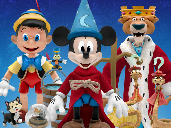 Super7 Disney Classic Animation ULTIMATES Wave 1 - Set of 3