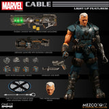 Mezco Toyz One:12 Collective Marvel Comics Cable 1/12 Scale Action Figure