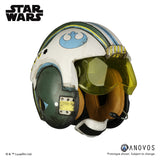 ANOVOS ROGUE ONE: A STAR WARS STORY General Merrick Blue Squadron X-Wing Helmet Accessory Prop Replica Helmet