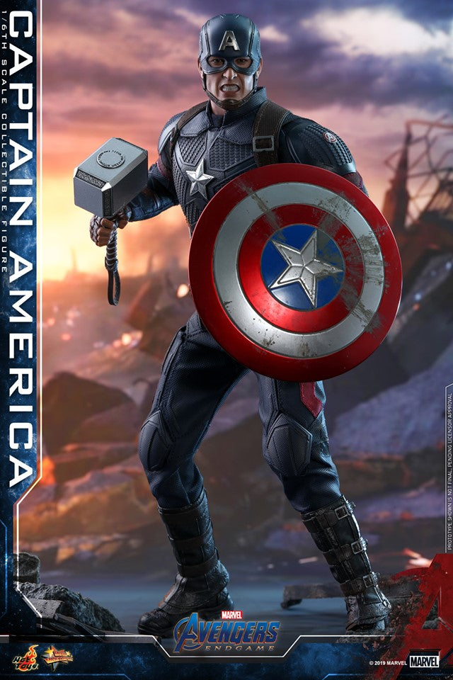 Hot Toys Marvel Comics Avengers Endgame Captain America 1/6 Scale