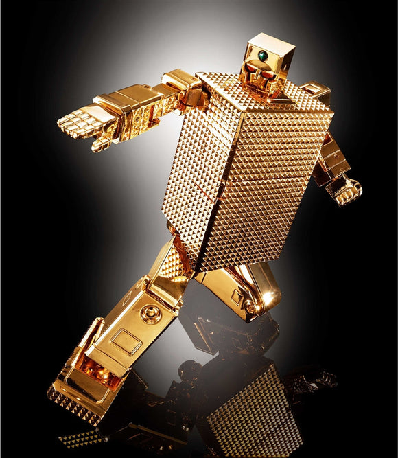 Bandai Soul Of Chogokin GX-32R Gold Lightan 24-Karat Gold Plating Ver. Gold Lightern Figure