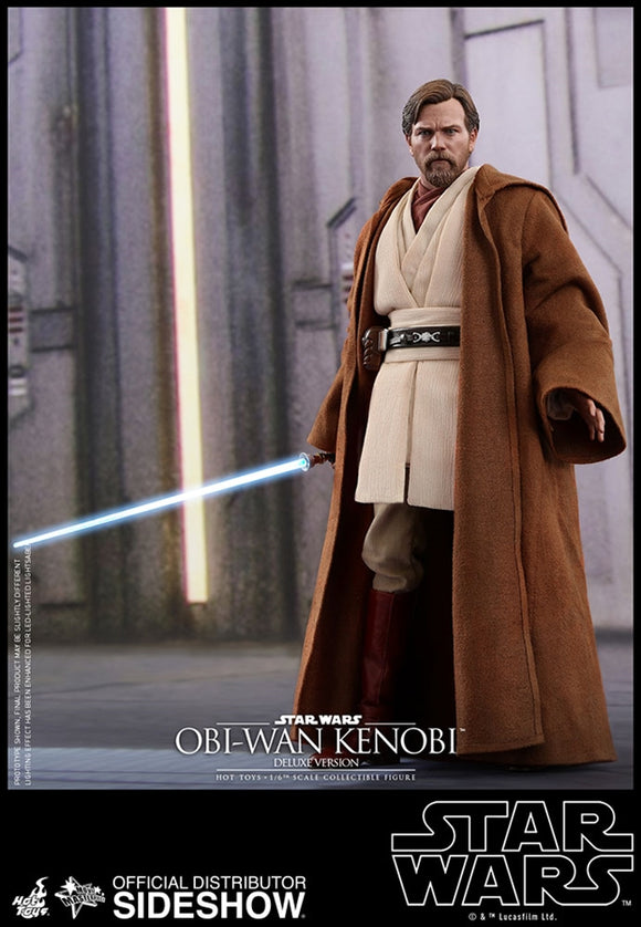 Hot Toys Star Wars Episode III Revenge of the Sith Obi-Wan Kenobi (Deluxe Version) 1/6 Scale Figure