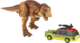 Hasbro Jurassic Park Transformers Mash-Up Tyrannocon Rex and Autobot JP93 Set