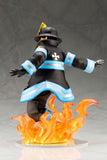 Kotobukiya Fire Force ArtFX J Shinra Kusakabe Statue with Bonus Part