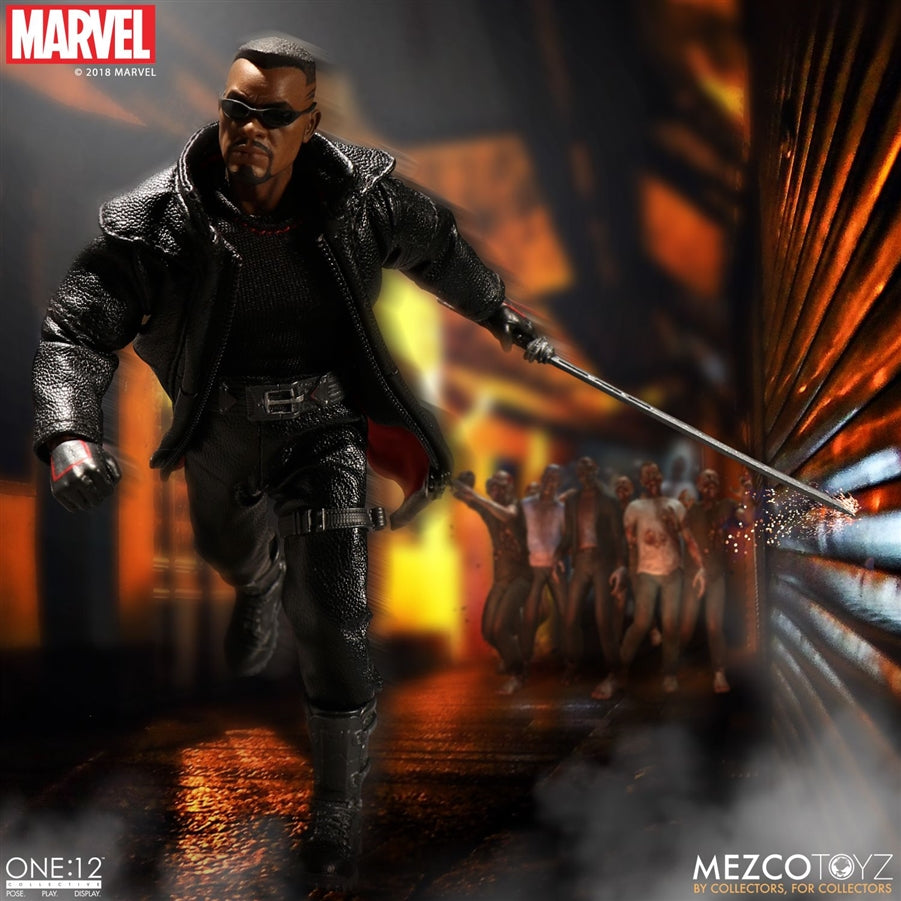 Mezco Toyz One:12 Collective Marvel Comics Blade 1/12 Scale 6