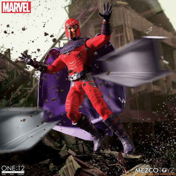 Mezco Toyz One:12 Collective Marvel Comics X-Men Magneto 1/12 Scale Action Figure