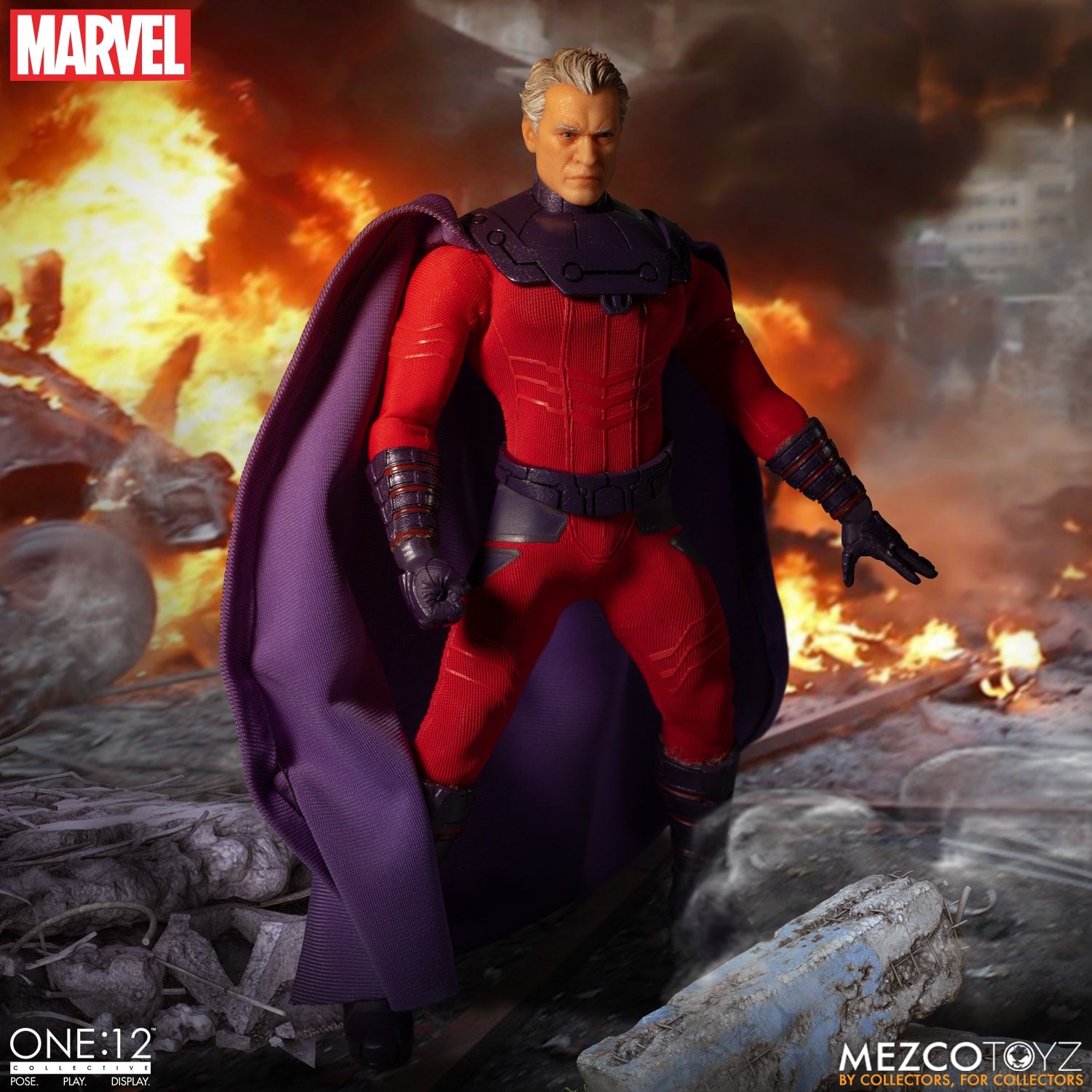売れ筋介護用品も！ Mezco Toyz 1 Magneto X-Men Comics Marvel Collective One:12 Xメン
