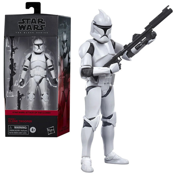 Hasbro Star Wars The Black Series Clone Trooper (AOTC) 6-Inch Action Figure