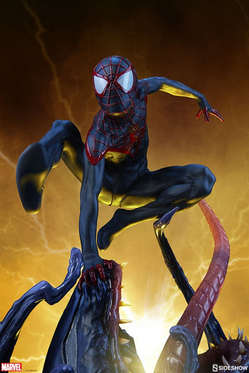 Sideshow Marvel Spider-Man Miles Morales Premium Format Figure Statue