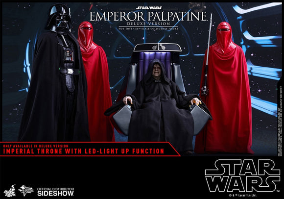 Hot Toys Star Wars Episode VI Return of the Jedi Emperor Palpatine (Deluxe Version) 1/6 Scale Figure