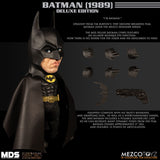 Mezco Toyz Designer Series Deluxe Batman (1989) 6" Action Figure