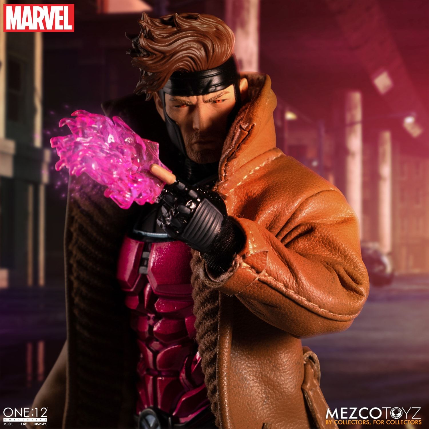 Mezco Toyz One:12 Collective Marvel Comics X-Men Gambit 1/12 Scale