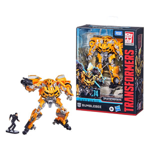 Hasbro Transformers Studio Series Deluxe Bumblebee with Sam Action Figure