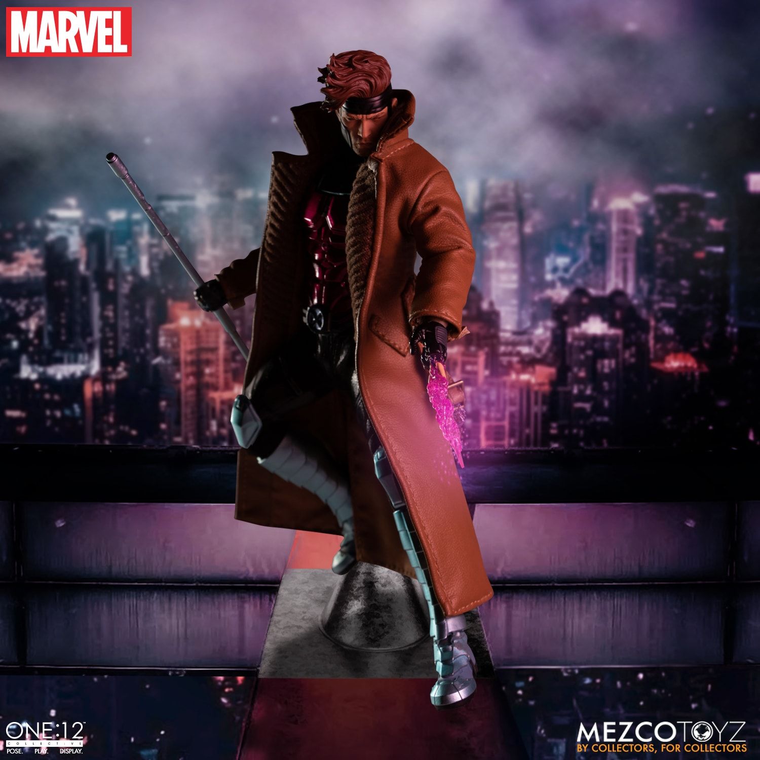 Mezco Toyz One:12 Collective Marvel Comics X-Men Gambit 1/12 Scale