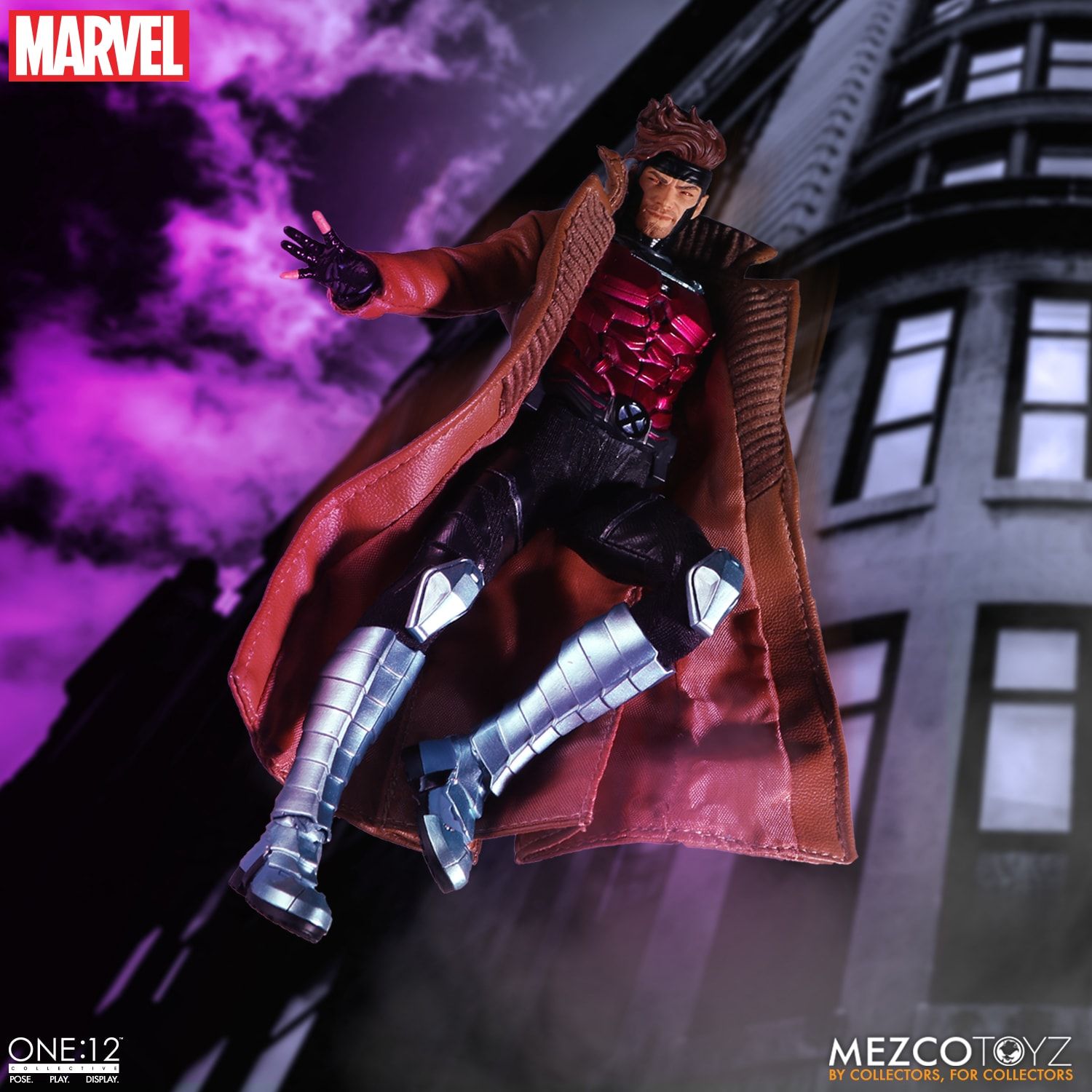Mezco Toyz One:12 Collective Marvel Comics X-Men Gambit 1/12 Scale