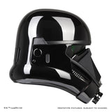 ANOVOS Star Wars: Rogue One Death Trooper Helmet Prop Replica Helmet Completed Ready to Wear Helmet