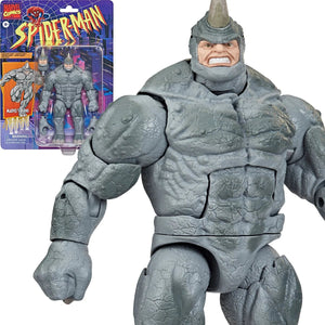 Hasbro Spider-Man Marvel Legends Retro Collection 20th Anniversary Series Marvel's Rhino Action Figure