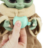 Hasbro Star Wars The Mandalorian Galactic Snackin Grogu The Child Animatronic Toy Figure