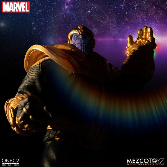 Mezco Toyz One:12 Collective Marvel Comics Thanos 1/12 Scale Action Figure