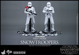 Hot Toys Star Wars Episode VII The Force Awakens First Order Snowtroopers 2 Pack 1/6 Scale 12" Figure Set