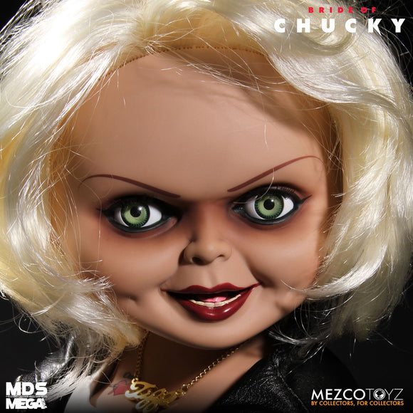 Mezco Toyz Bride of Chucky Mezco Designer Series Mega Scale Talking Tiffany Figure