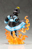 Kotobukiya Fire Force ArtFX J Shinra Kusakabe Statue with Bonus Part