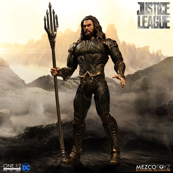 Mezco Toyz One12 Collective DC Comics Justice League Aquaman 1/12 Scale 6