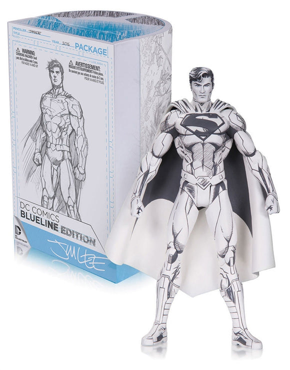 DC Comics Jim Lee Blueline Pencil Superman New 52 Action Figure