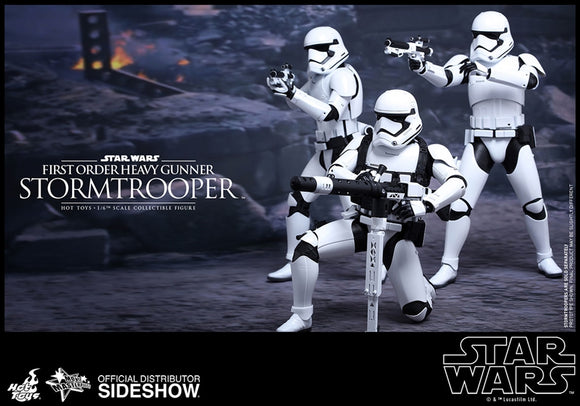 Hot Toys Star Wars Episode VII The Force Awakens First Order Heavy Gunner Stormtrooper 1/6 Scale 12