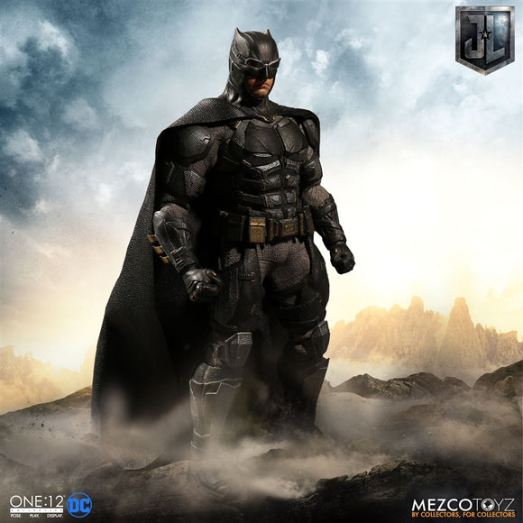 Mezco Toyz One12 Collective DC Comics Justice League Tactical Suit Batman 1/12 Scale 6