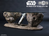 Regal Robot Official Licensed Star Wars Furniture Han Solo's Millennium Falcon Asteroid Coffee Table
