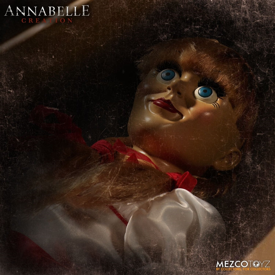 Annabelle Creation Doll Mezco Mezco Toyz The Conjuring