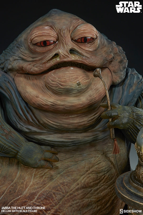 Sideshow Star Wars Jabba the Hutt and Throne Deluxe 1/6 Scale