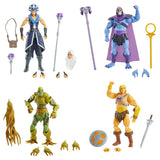 Mattel Masters of the Universe Masterverse Action Figure Wave 1 Set of 4 He-Man, Skeletor, Evil-Lyn & Moss Man