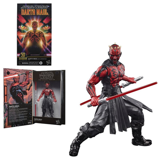 Hasbro Star Wars The Black Series Darth Maul (Sith Apprentice) 6-Inch-Action Figure