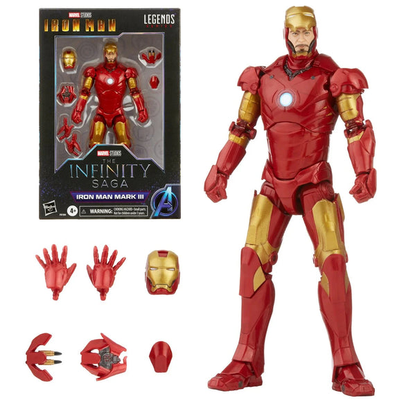 Hasbro Marvel Legneds Iron Man Marvel Legends Mark 3 Armor 6-inch Action Figure