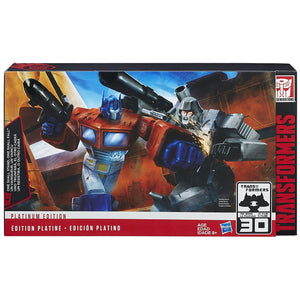 Hasbro Transformers Platinum One Shall Stand, One Shall Fall Optimus Prime Megatron Set